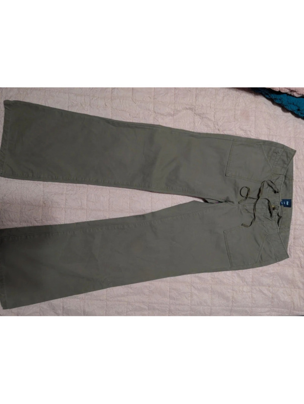 Calvin Klein Wide leg green pants